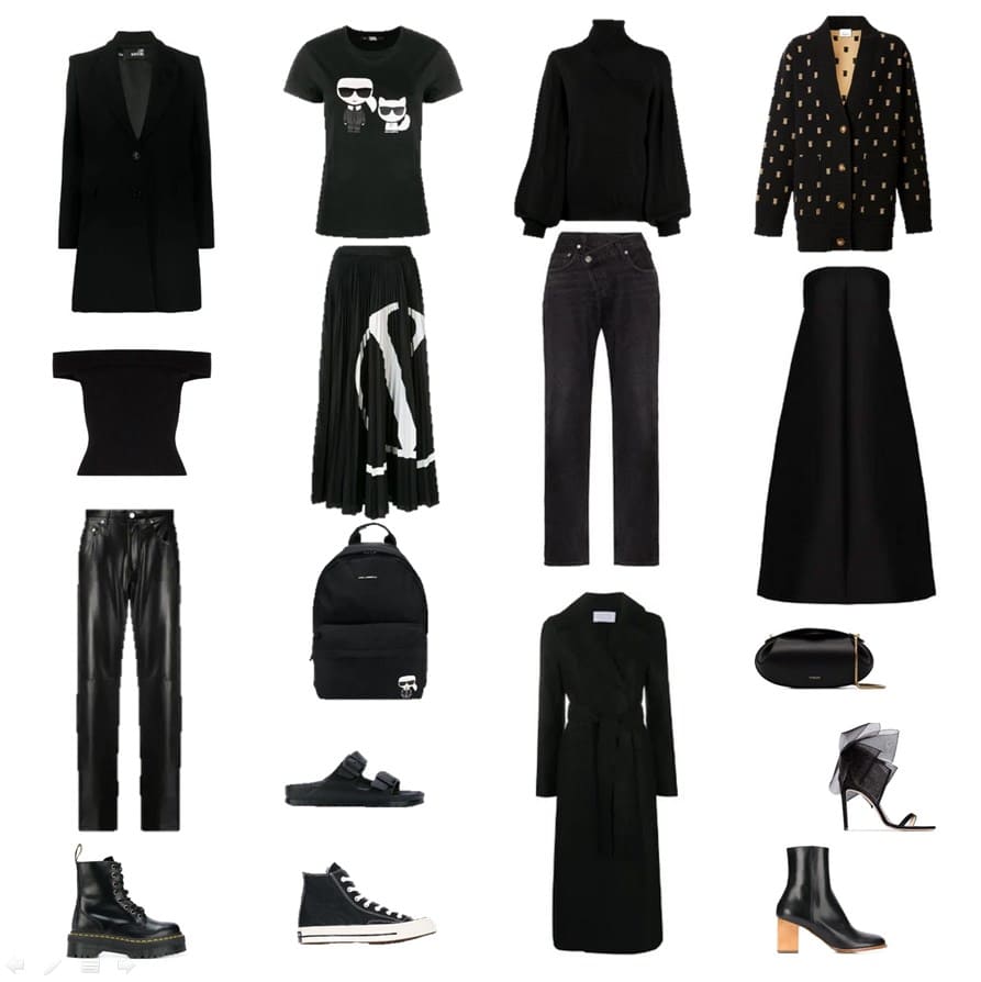 Черный цвет в гардеробе | BEAUTY PLAN | Образовательный портал о моде и стиле