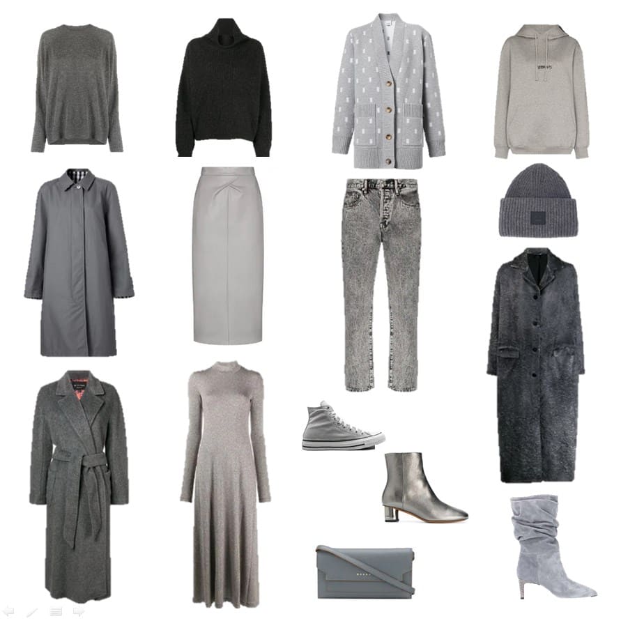Серый цвет в гардеробе | BEAUTY PLAN | Образовательный портал о моде и стиле