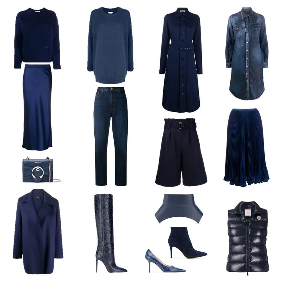 Темно-синий цвет в гардеробе | BEAUTY PLAN | Образовательный портал о моде и стиле